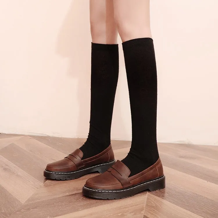 Women's Slip on Flats Shoes Flat Footed Gym Shoes