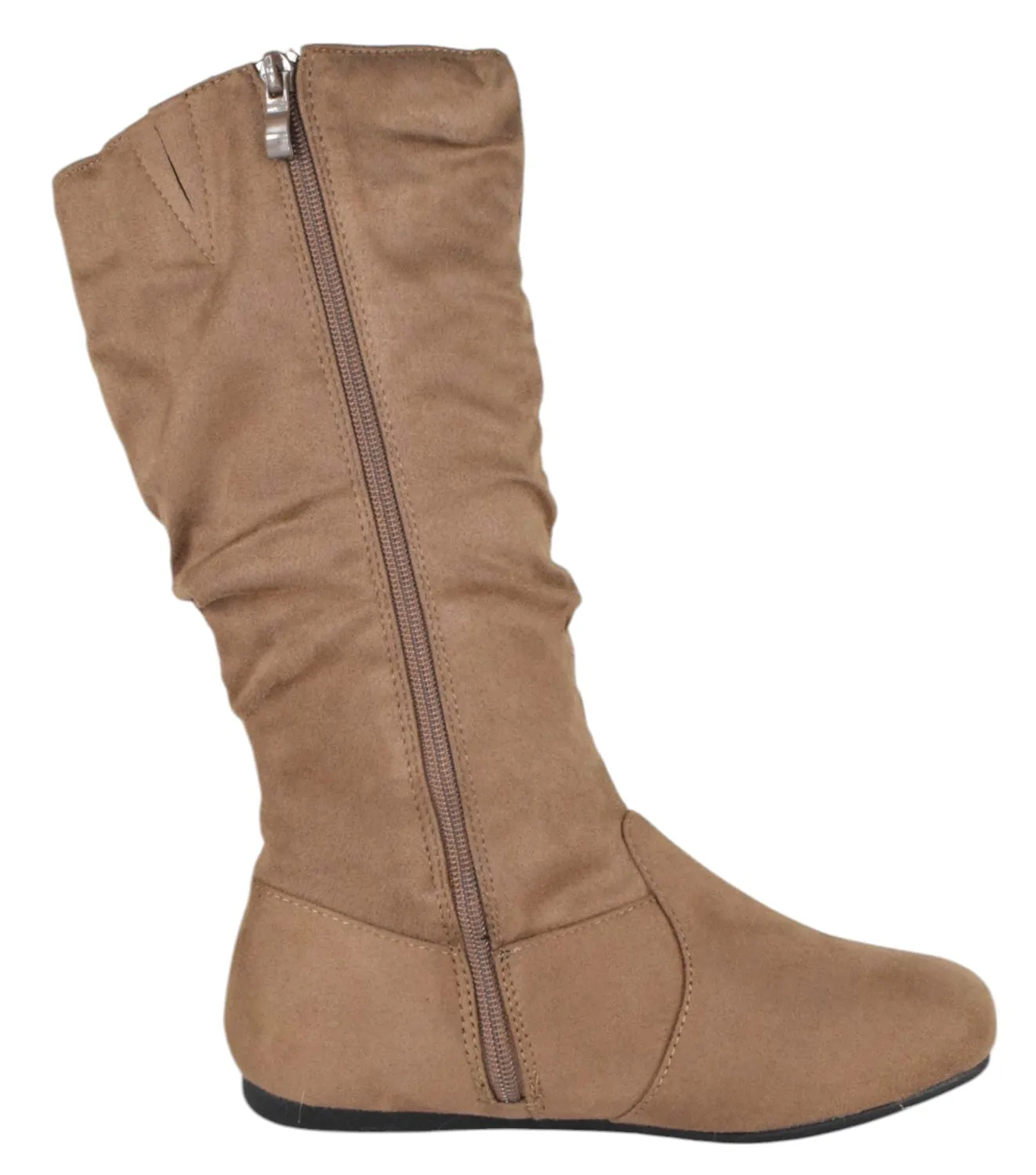 Best Treadmill Walking Shoes For Flat Feet SELENA-23 Taupe Suede Forever