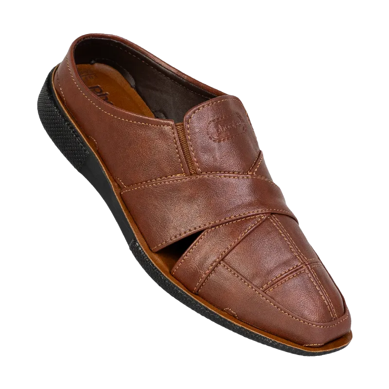 Phooba PU Shoes for Men - Style 33006 Tire Sandals