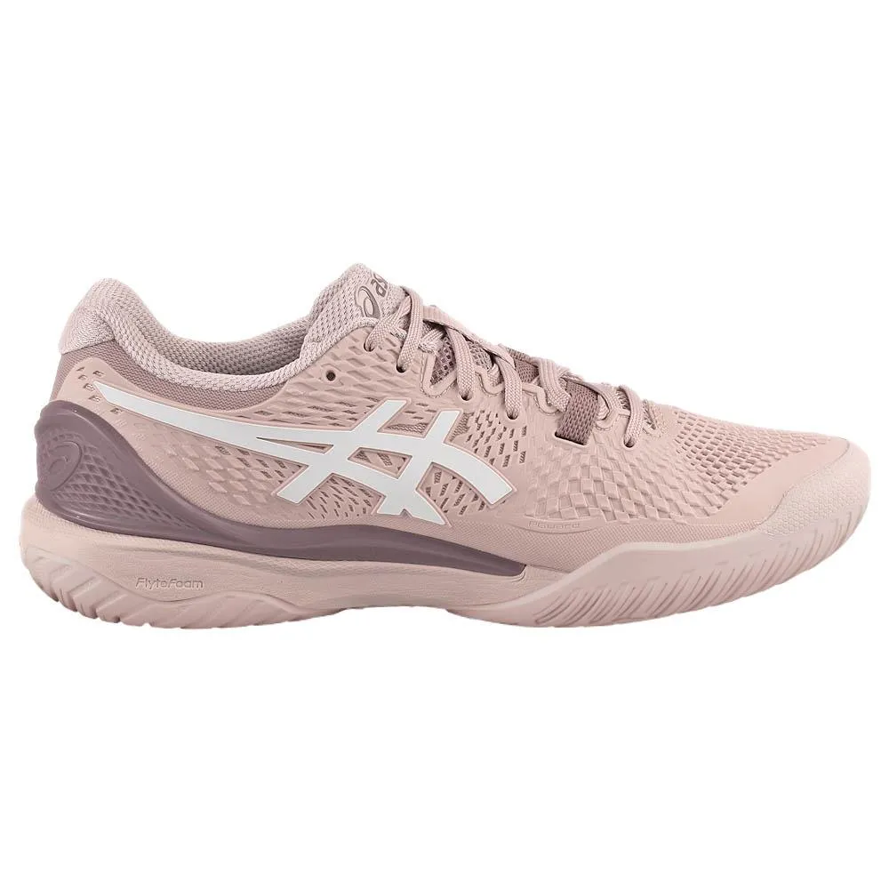 Asics Women's Gel-Resolution 9 - D Width - Watershed Rose/White Used Asics Shoes