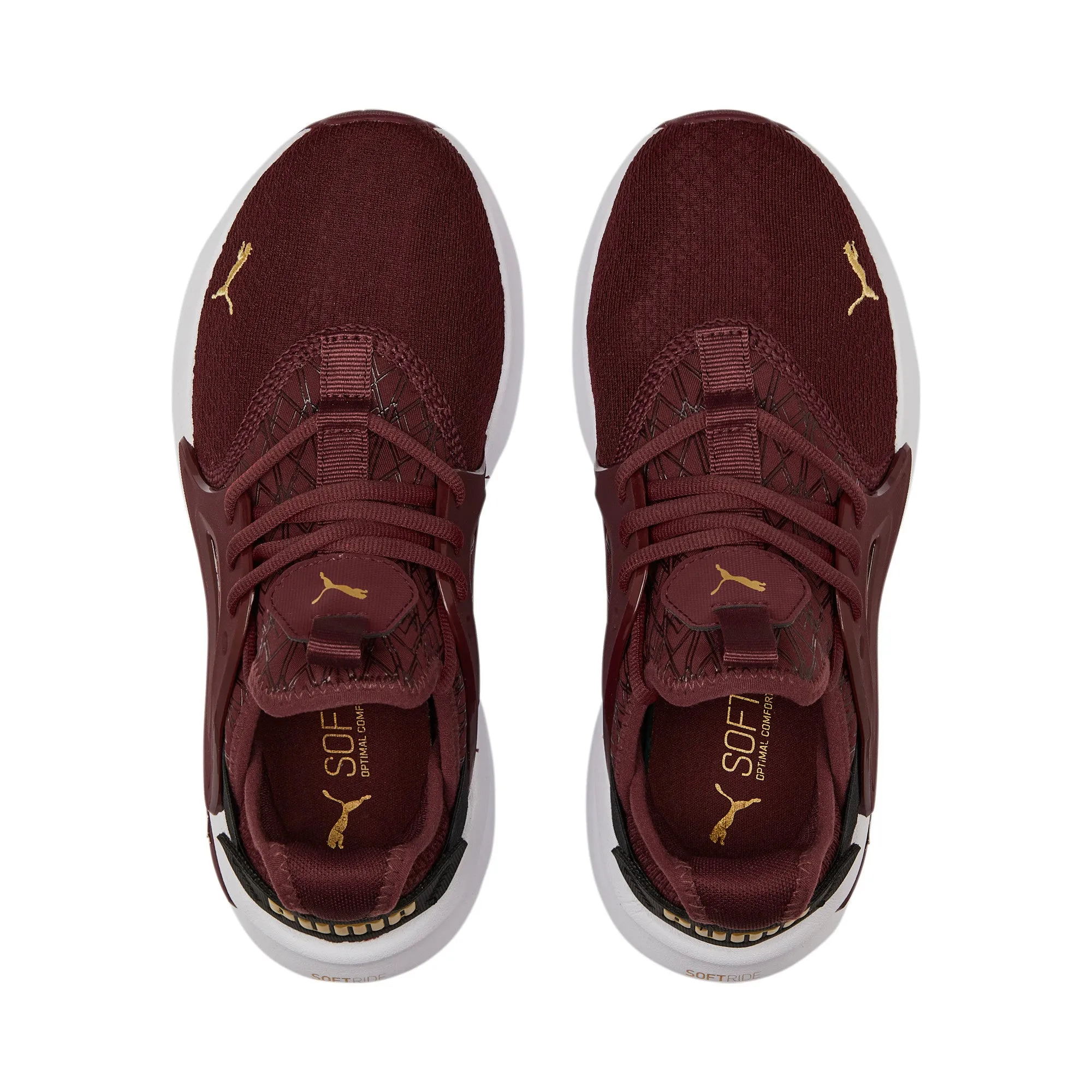 Novak Djokovic Asics Tennis Shoes PUMA Women's Softride Enzo Evo Metallic Running Shoes