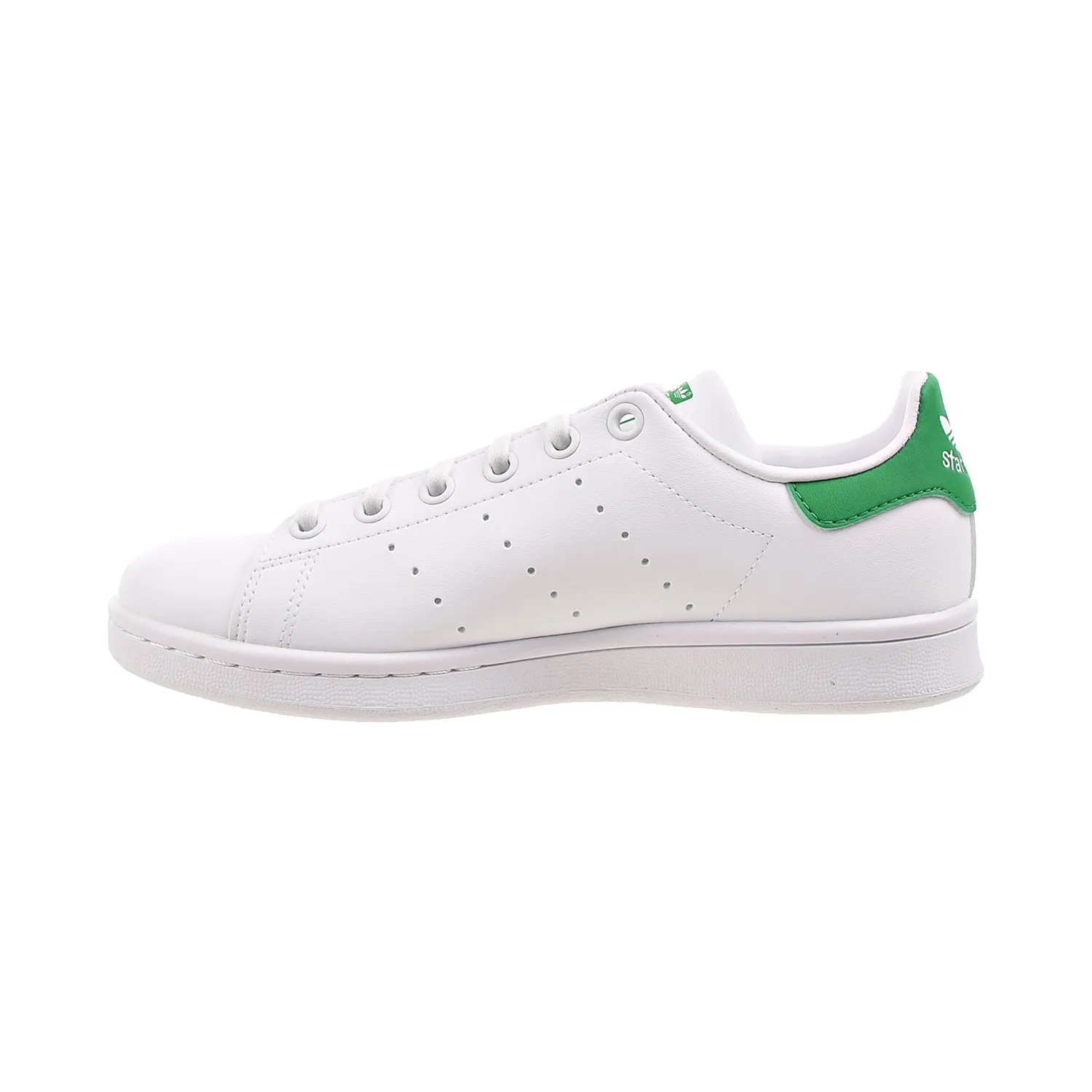 Adidas Stan Smith J Big Kids' Shoes Cloud White-Green Adidas Shoes Online Sale
