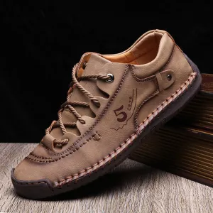 Best Casual Skechers Shoes Jinquedai Men Casual Shoes Leather Outdoor Walking Sneakers  New Fashion Male Leisure Vacation Soft Driving Shoes Sneakers Men Shoes