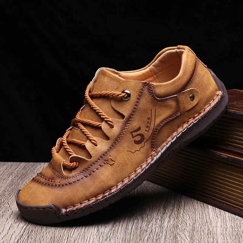 Casual Shoes Fashion 2015 Jinquedai Men Casual Shoes Leather Outdoor Walking Sneakers  New Fashion Male Leisure Vacation Soft Driving Shoes Sneakers Men Shoes