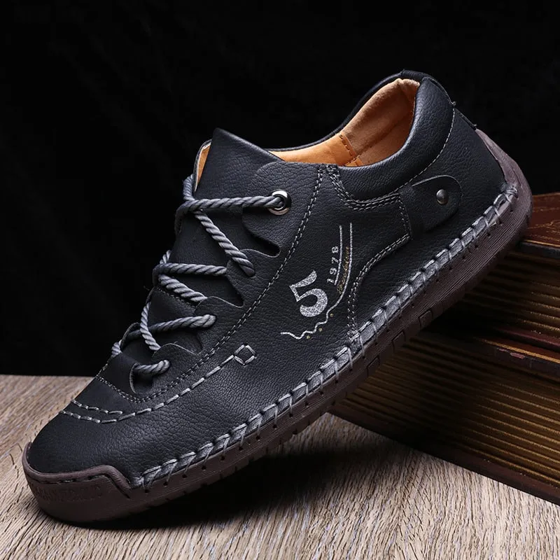 Socks For Casual Shoes Jinquedai Men Casual Shoes Leather Outdoor Walking Sneakers  New Fashion Male Leisure Vacation Soft Driving Shoes Sneakers Men Shoes