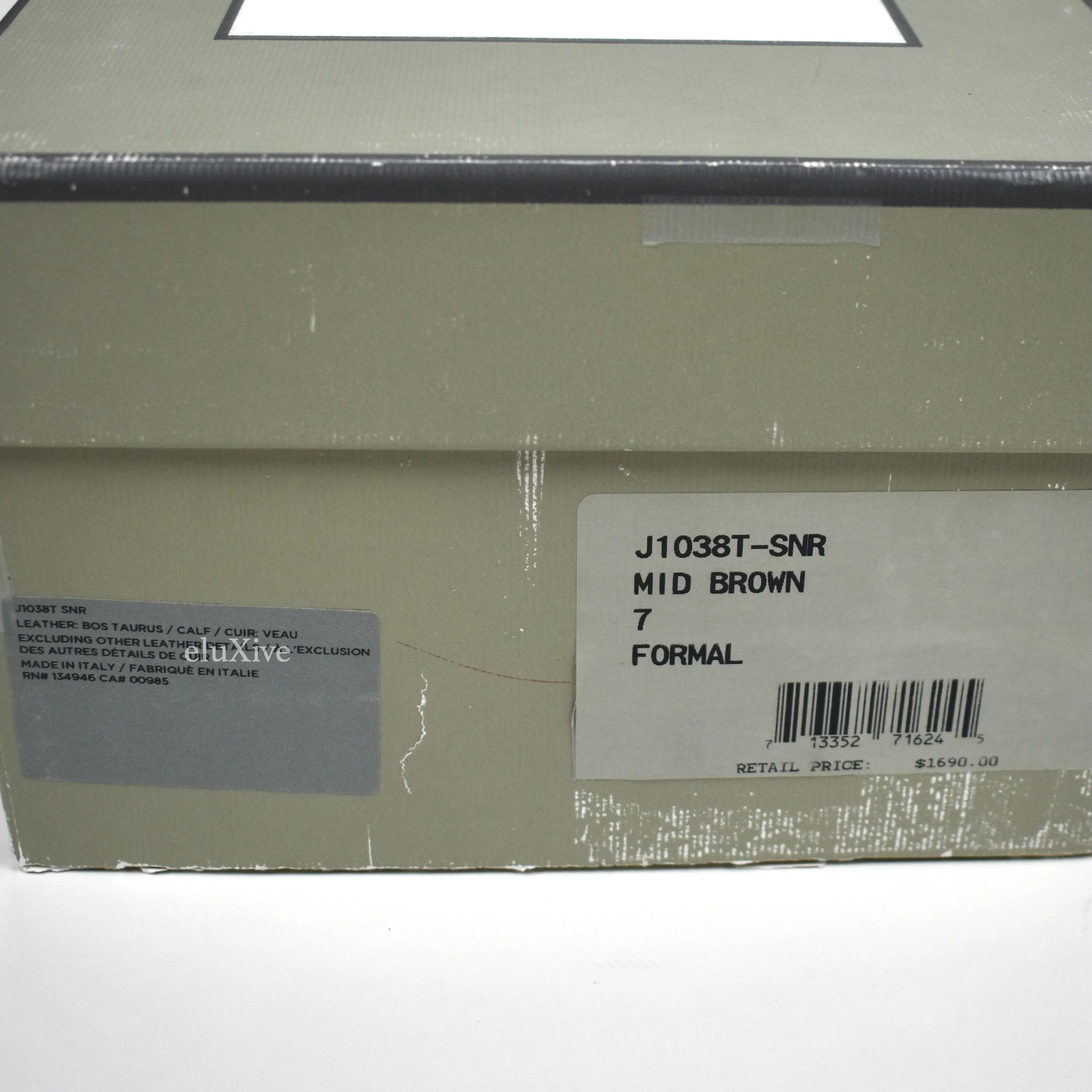 Tom Ford - Brown Calf Leather Penny Loafers Everly Slides