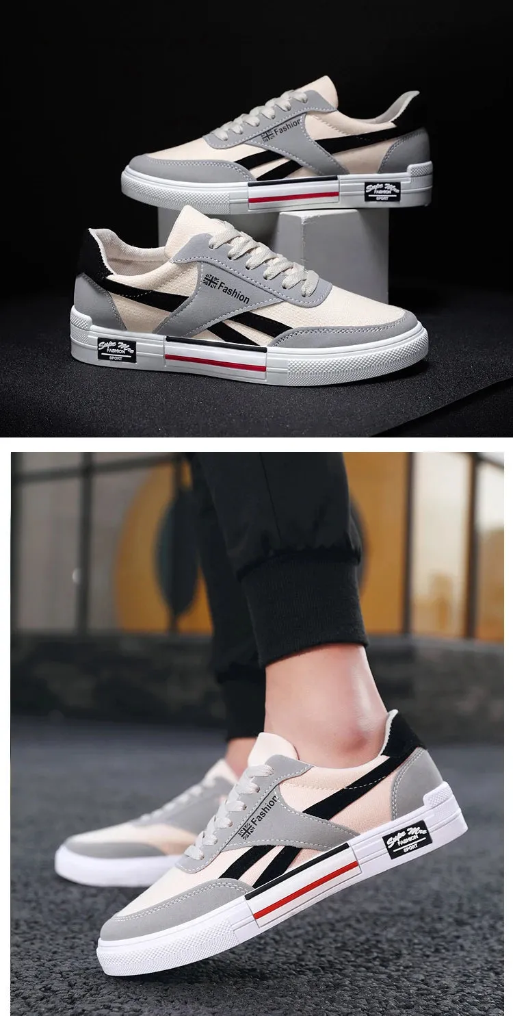 Formal Dress Shoes Flats Summer Fashion Men Sneakers Breathable Casual Shoes for Man Flat Casual Sneakers Mens 2024 New Vulcanized Shoes Erkek Ayakkab
