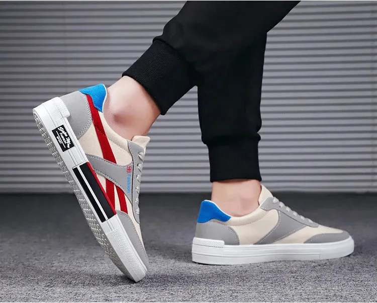 Summer Fashion Men Sneakers Breathable Casual Shoes for Man Flat Casual Sneakers Mens 2024 New Vulcanized Shoes Erkek Ayakkab Self Esteem Flat Shoes