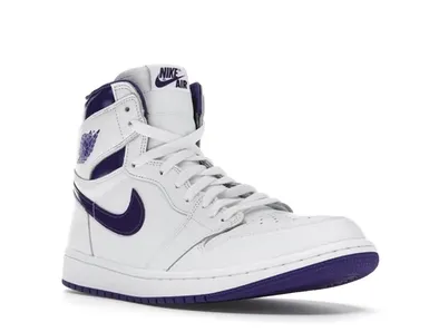 Asics Shoes Suede JORDAN 1 RETRO HIGH COURT PURPLE (W)