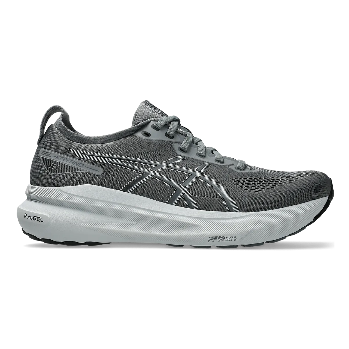 Asics Gel Kayano 31 - Steel Grey - Piedmont Grey Asics Volleyball Shoes Academy