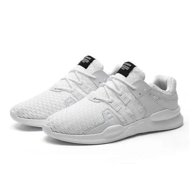 OUTAD 2018 Men Running Sneakers Breathable Mesh Upper Comfortable Light Running Shoes Anti-skid Sole Outdoor Sport Shoes Camino Hiking Shoes