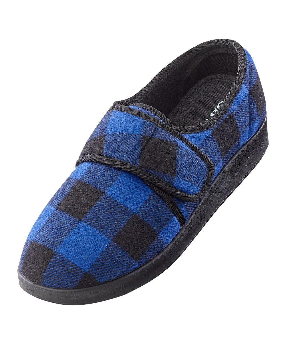 Men's Soft Wide Adjustable Slippers Gallery Dept Slippers