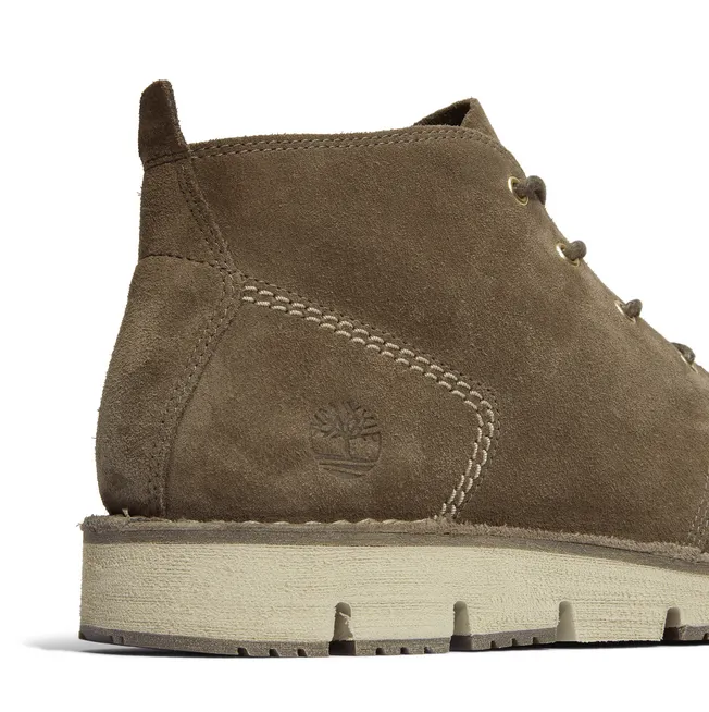 Leather Boots Combat Timberland Men's Westmore Mid Lace-Up Chukka Boot - Canteen