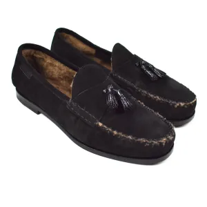 Promotional Slippers Tom Ford - Genuine Shearling Fur Tassel Loafers