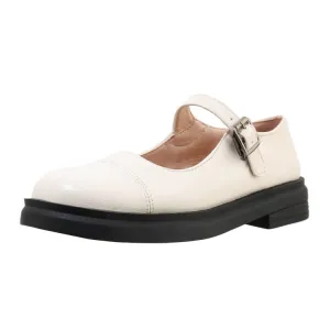 Best Cushioned Running Shoes For Flat Feet Women's Round Toe Ankle Strap Slip on Flats Platform Shoes