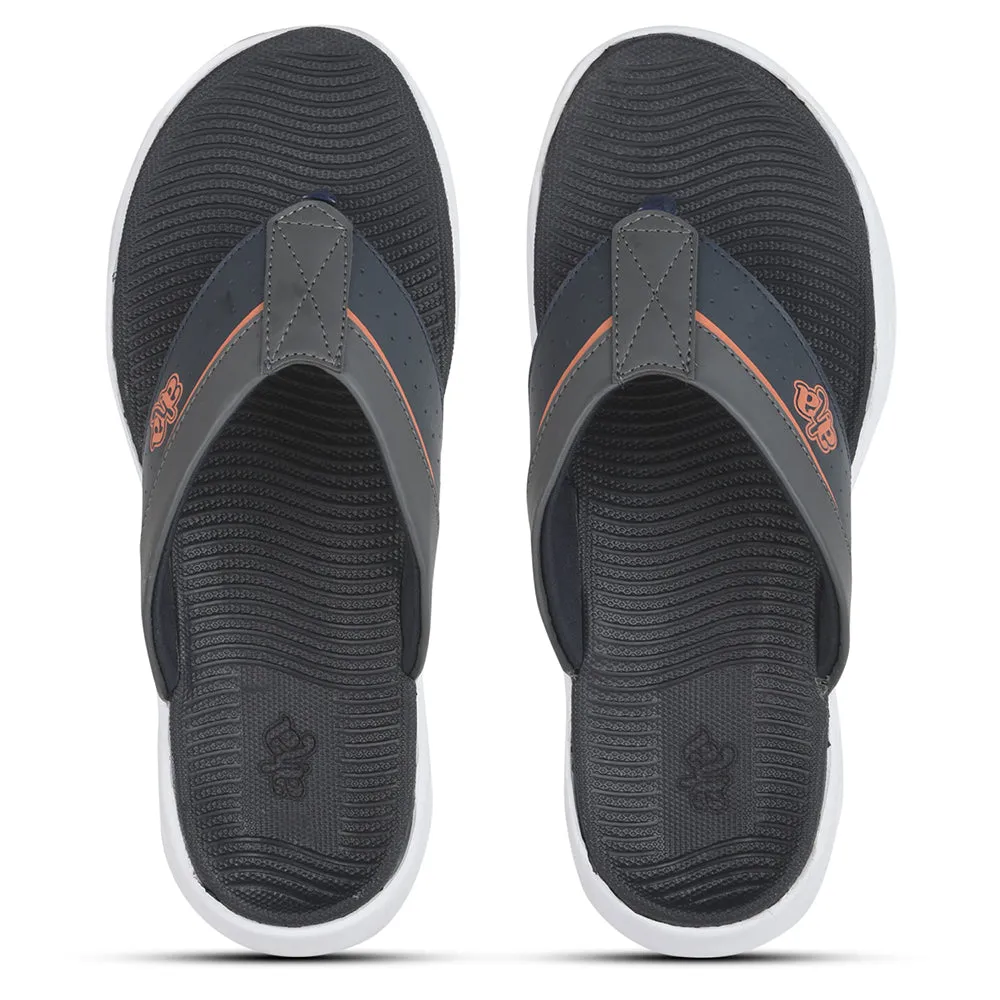 Sandals Montego Bay Resort A-HA Casual Grey Flip Flop For Men IMPACT-175 By Liberty