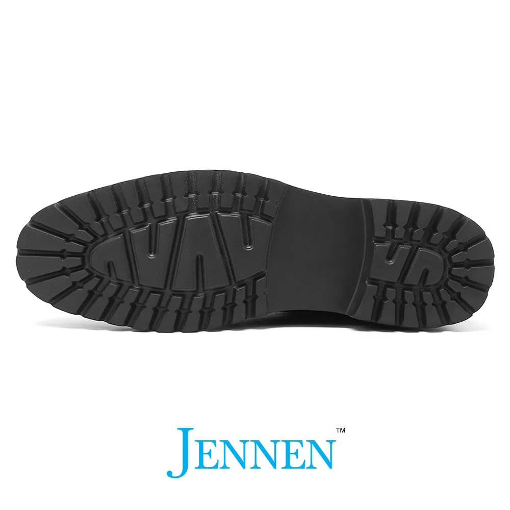 Mr. Moses 11cm | 4.33 inches Tallest Black Suede Elevator Boots Snowboard Boots Near Me