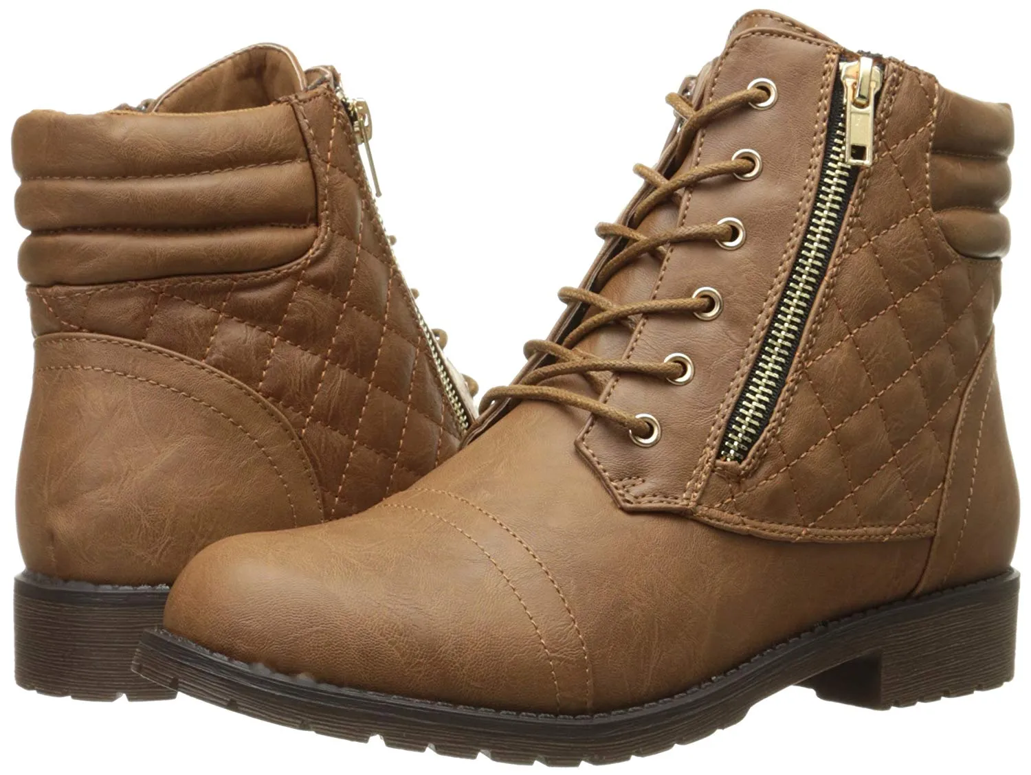 Best Trail Running Shoes For Overpronation DailyShoes Women's Military Lace Up Buckle Combat Boots Ankle High Exclusive Credit Card Pocket