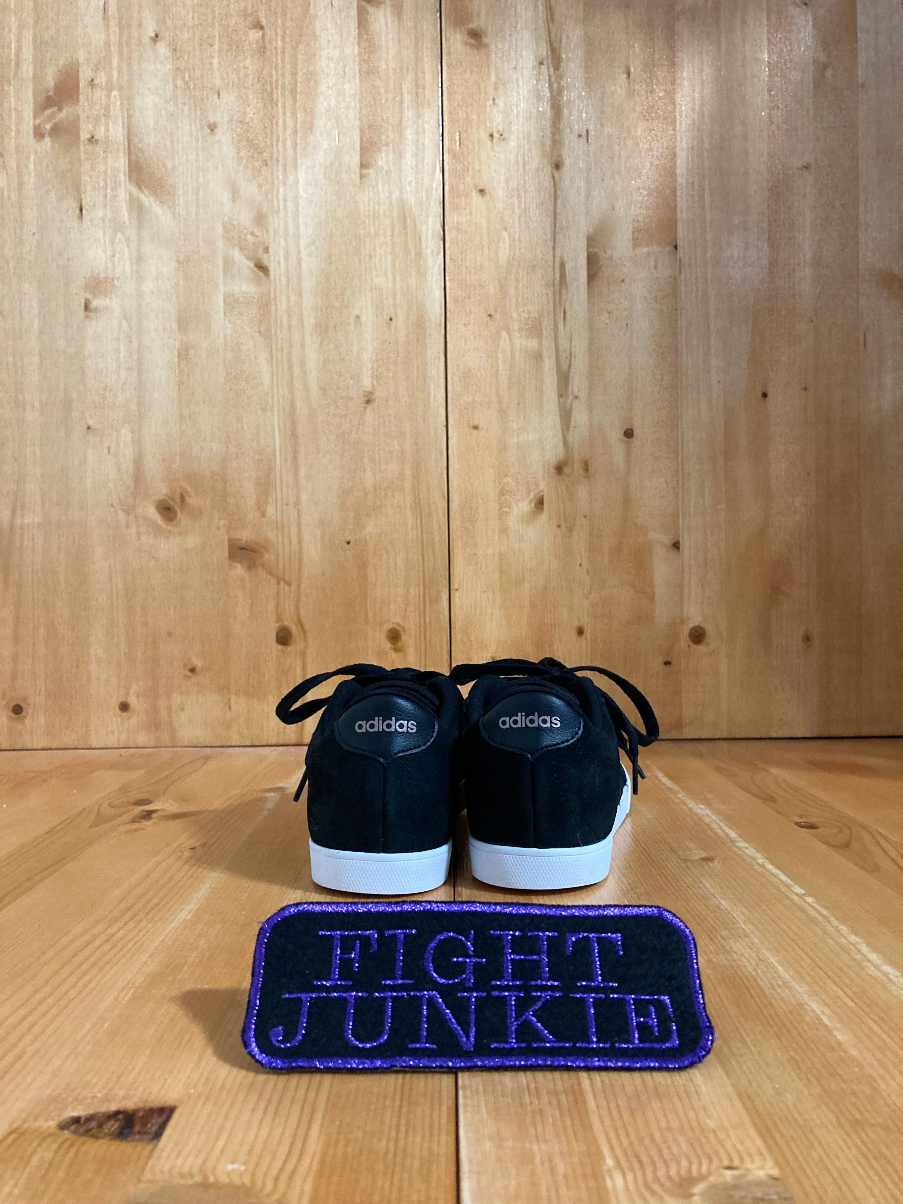 Arsenal Adidas Terrace Icons Gazelle Shoes ADIDAS NEO COURTSET Women Size 8 Suede Shoes Sneakers Black BB9657