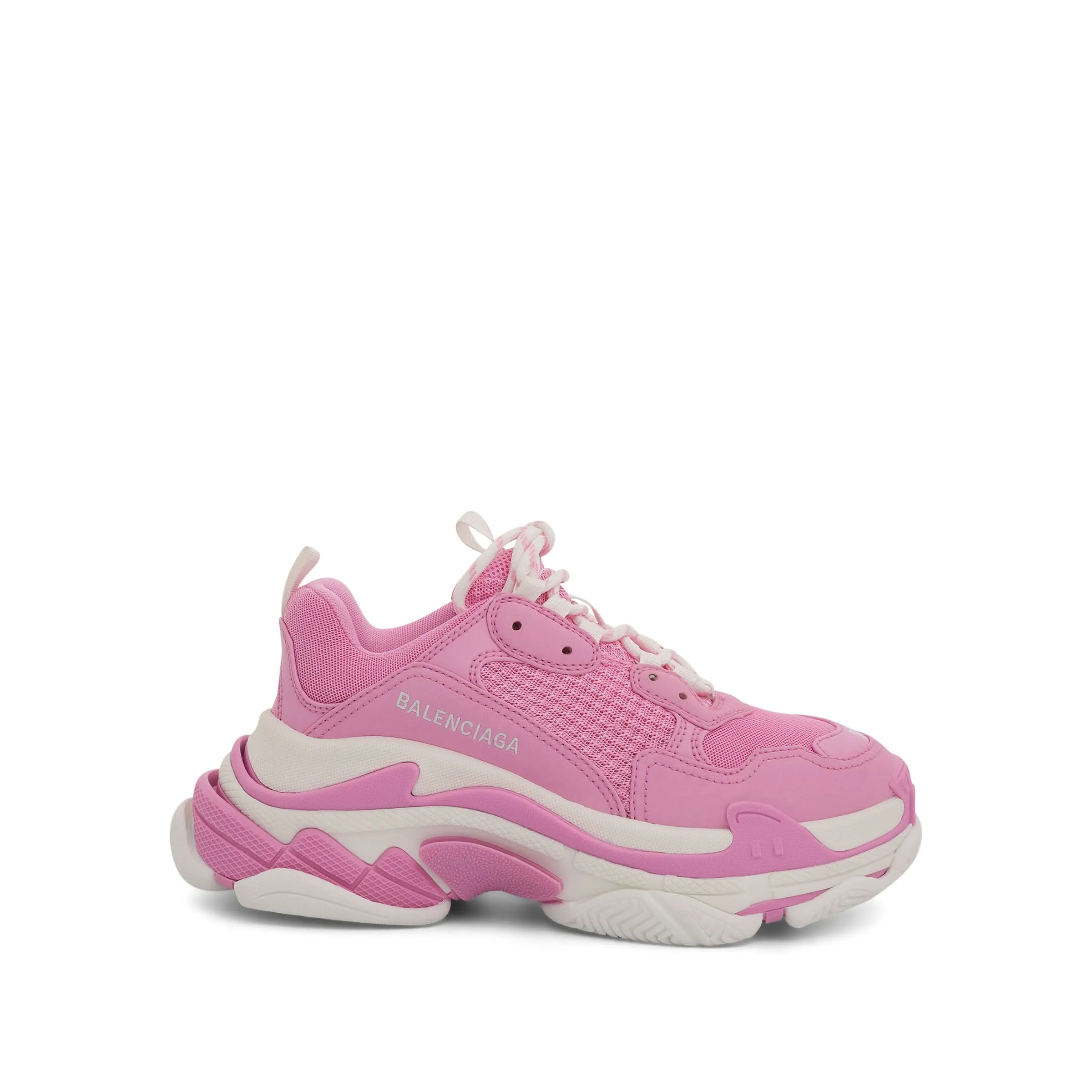 Triple S Sneaker in Light Pink/White Oasis Sneakers