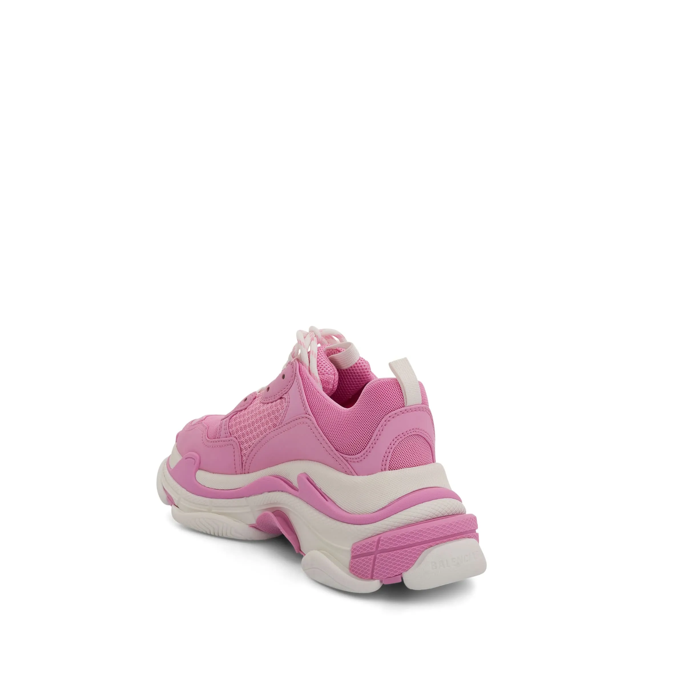 Triple S Sneaker in Light Pink/White Sneakers With Ankle Support