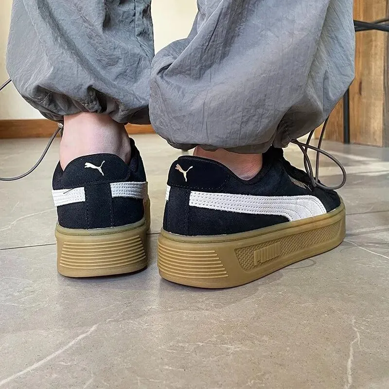 PUMA women's shoes Smash Platform v3 SD sneakers casual shoes Low Profile Asics Shoes