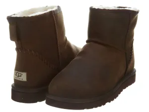 Western Ankle Boots Ugg Classic Mini Deco Boots Mens Style : 1003945