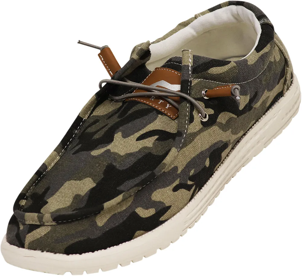 NORTY Men's Lightweight Loafer Slip On Lace Up Casual Boat Shoe Nuknuuk Slippers Costco