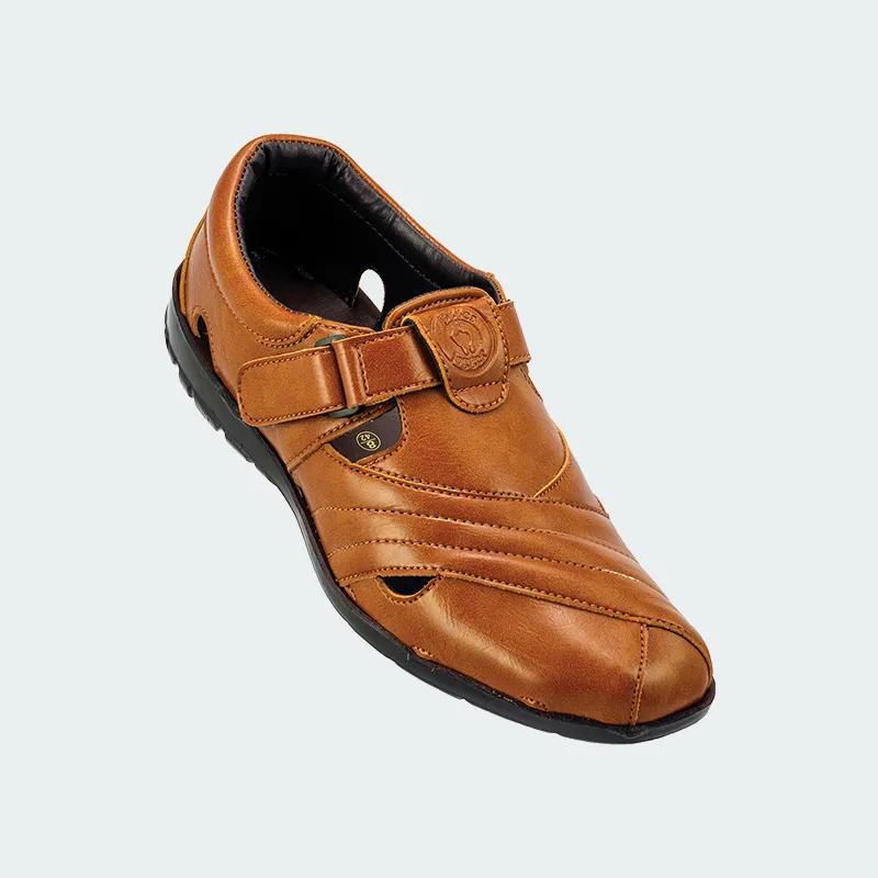 Designer Beach Sandals Jogger PU Shoes for Men - Style 970