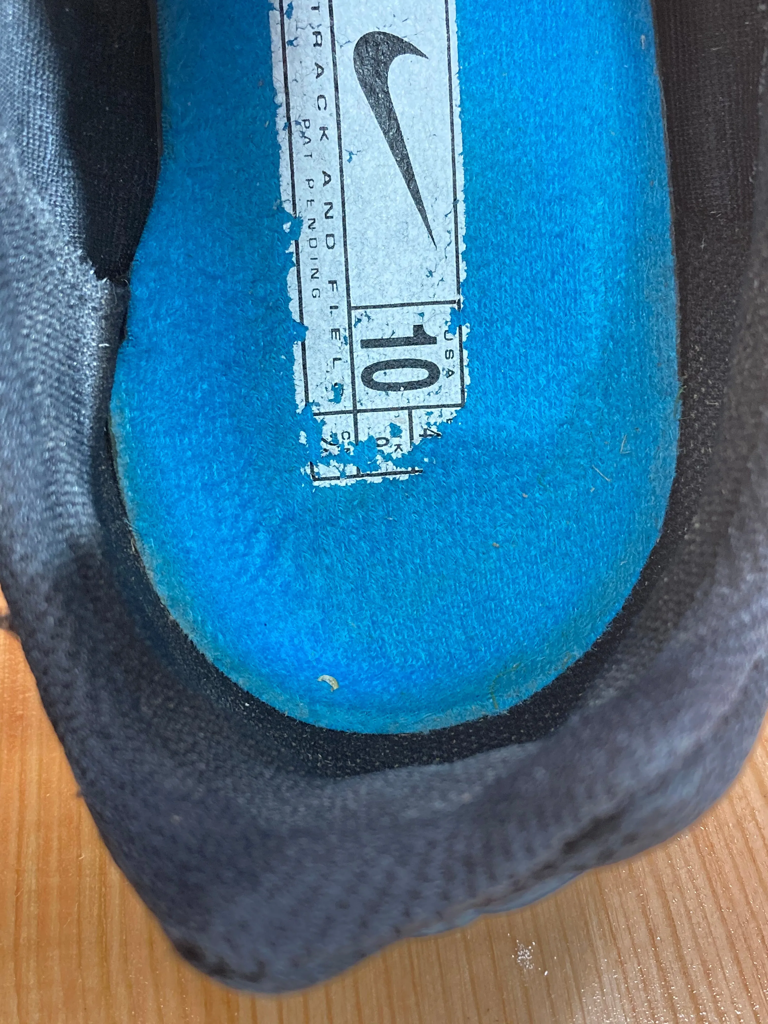 NIKE ZOOM RIVAL S Men's Size 10 Running Track Spikes Black 456812-070 New Asics Volleyball Shoes