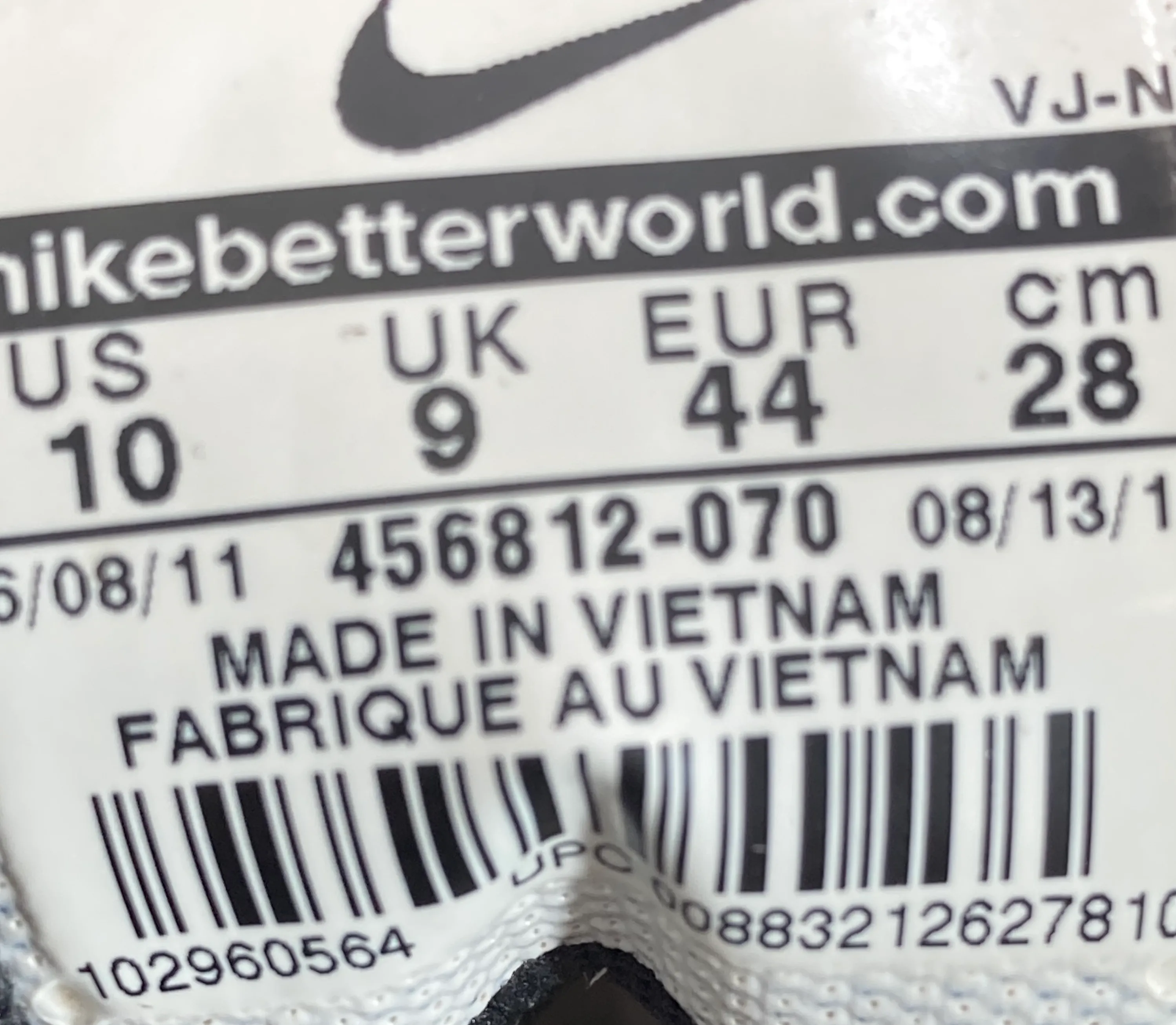 NIKE ZOOM RIVAL S Men's Size 10 Running Track Spikes Black 456812-070 Asics Gel Kayano 5 360 Shoes