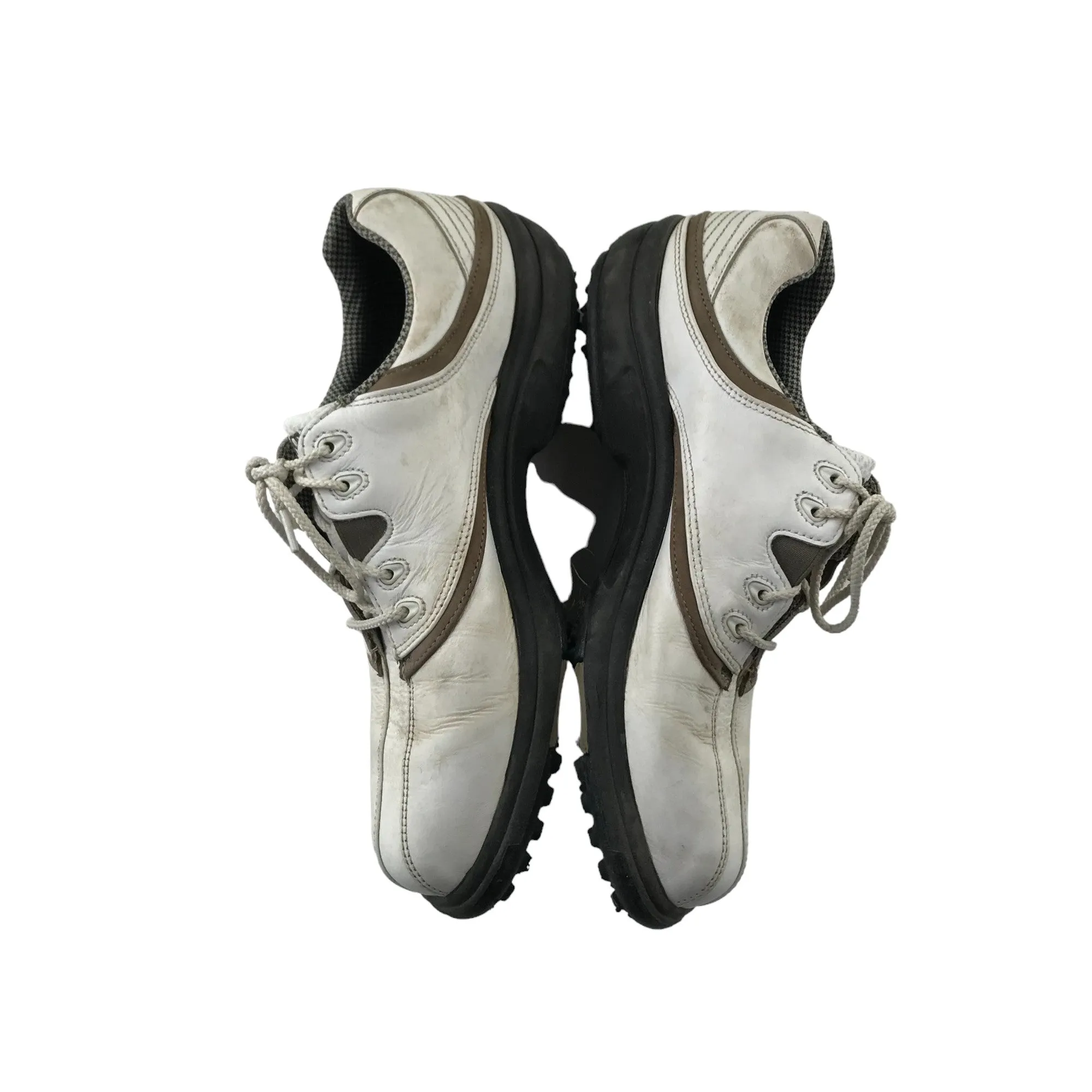 FootJoy Golf Shoes Shoe Size 6 White and Light Brown Adidas Everyday Shoes