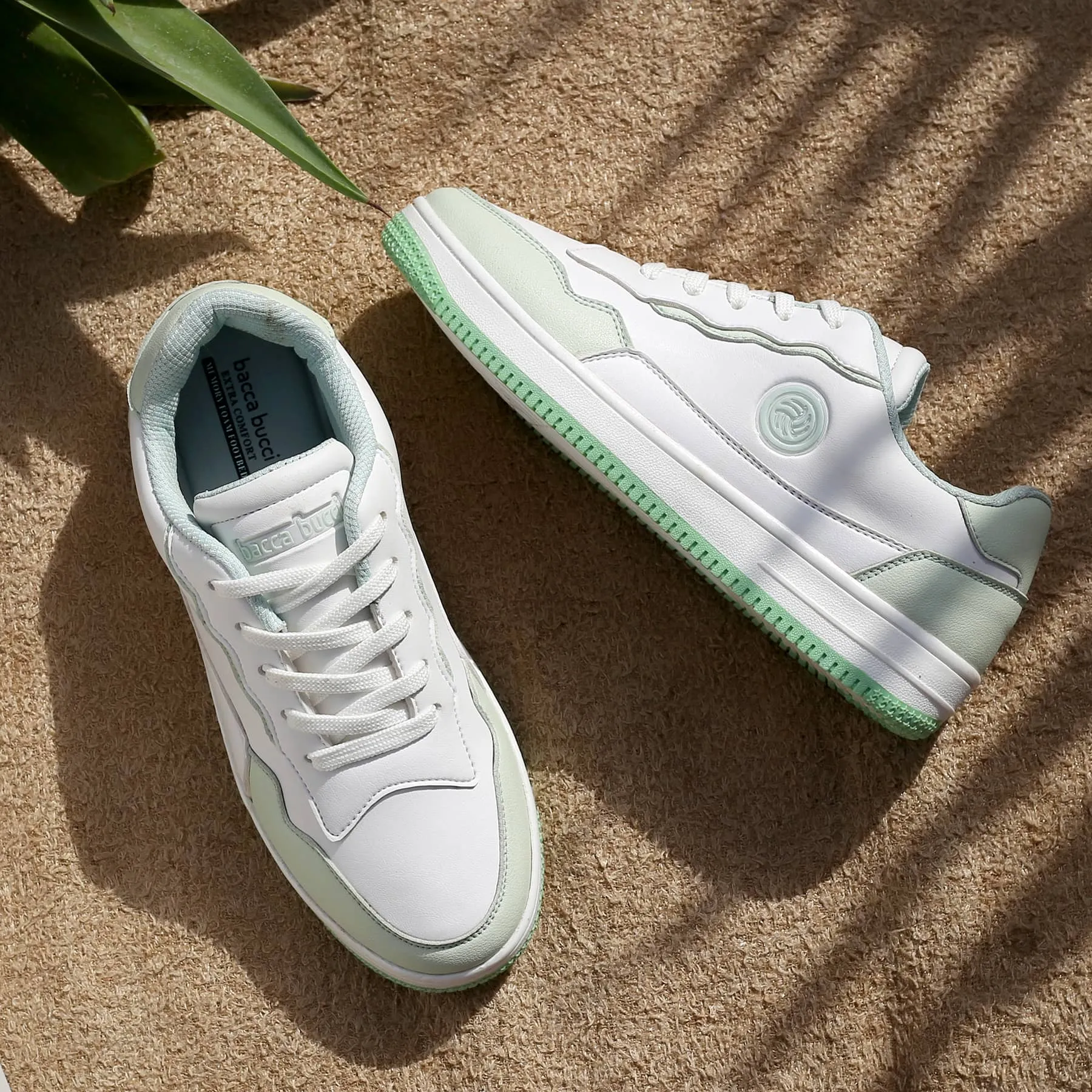 Bacca Bucci INFINITY Low Top Flat Sole Fashion Women's Sneakers Chloe Sneakers