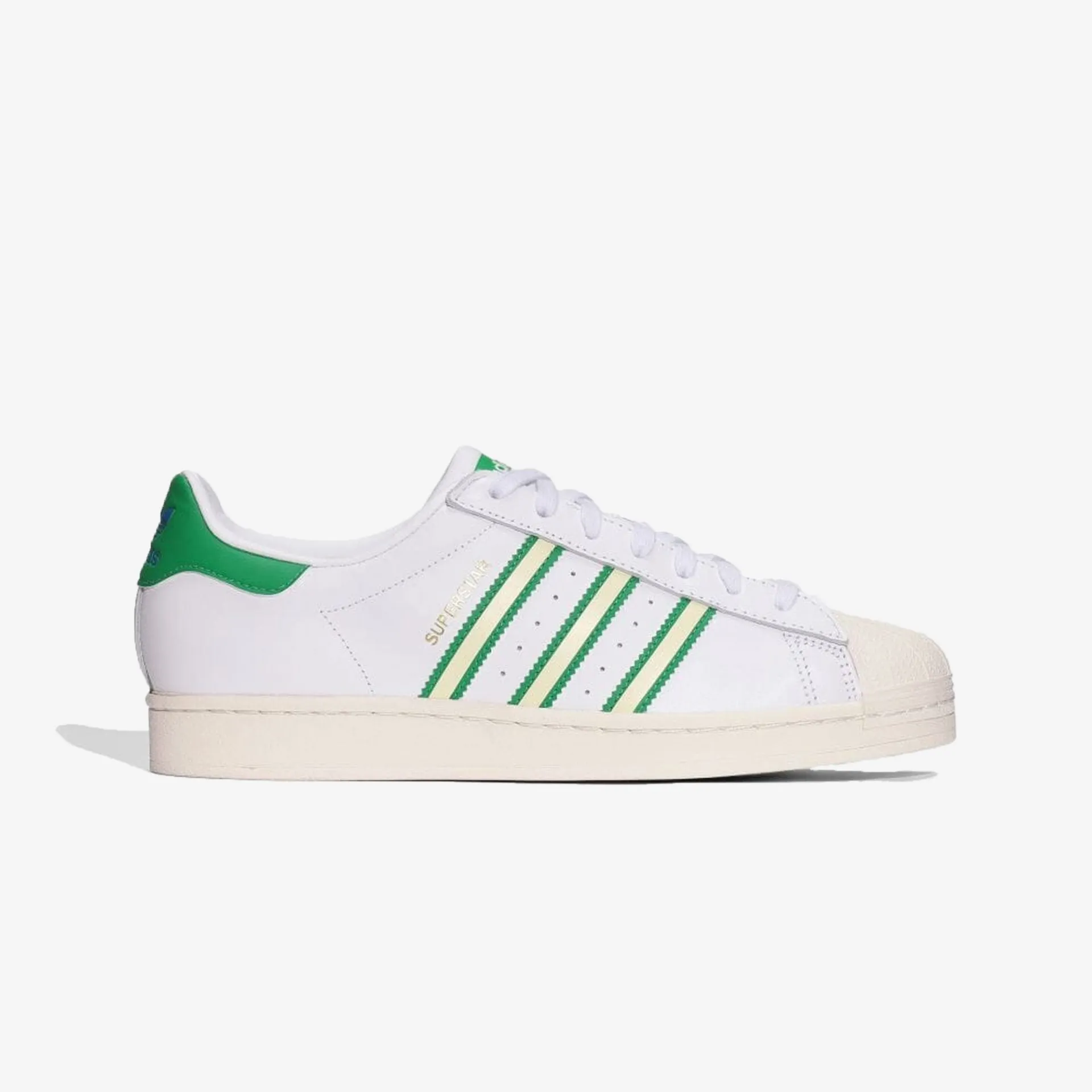 Adidas Shoes With Floral Print Adidas Originals | SUPERSTAR  { OWHITE/GREEN