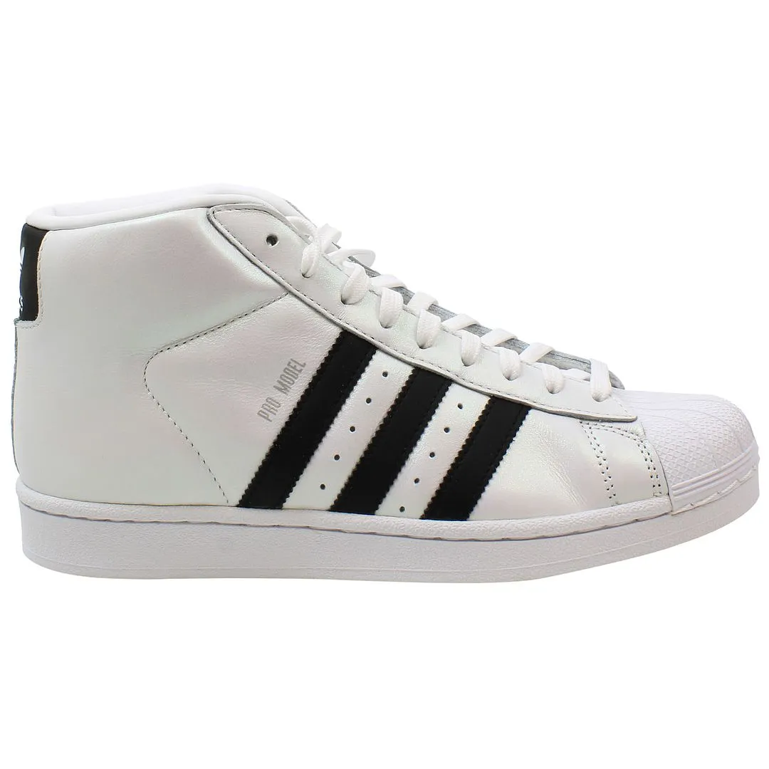 Adidas Pro Model Mid Mens White Trainers Adidas Racer Tr23 Shoes