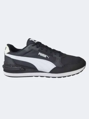 Asics Running Shoes Kayano Puma St Runner V4 Men Lifestyle Shoesblack/White