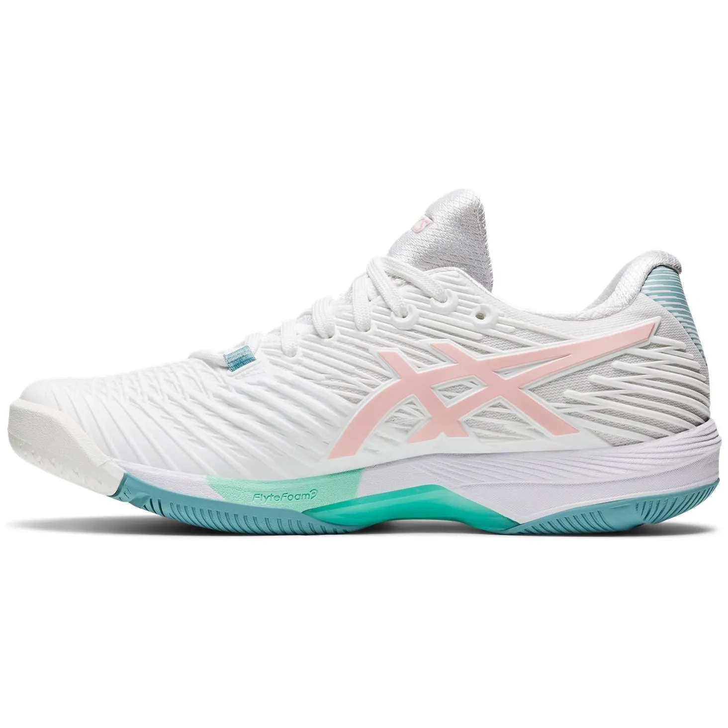 Asics Tennis Shoes Hard Court Asics Solution Speed FF 2 Womens Tennis Shoes - White