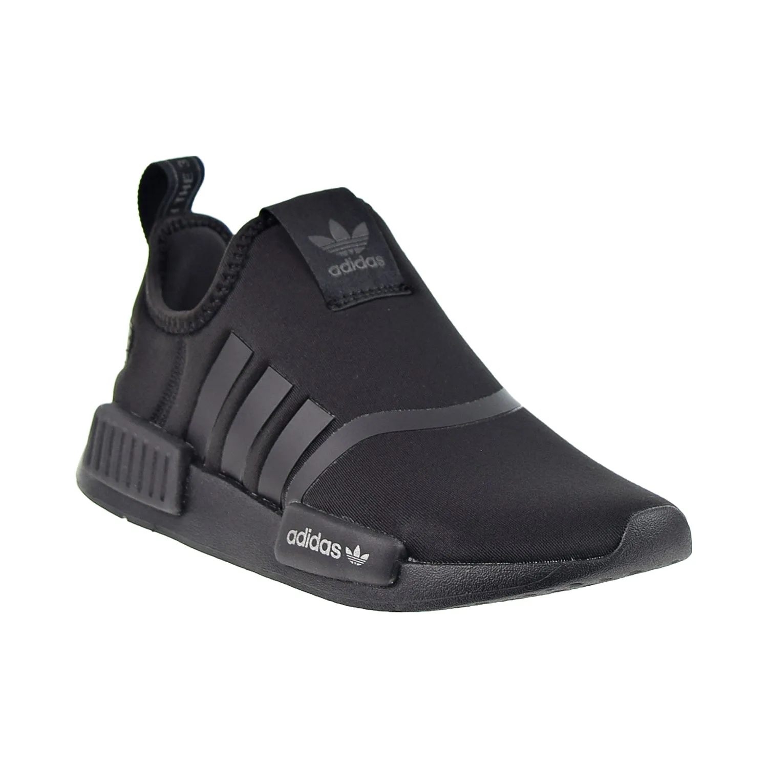 Adidas NMD 360 Little Kids' Shoes Core Black/Silver Metallic/Cloud White Adidas Baseball & Softball Shoes