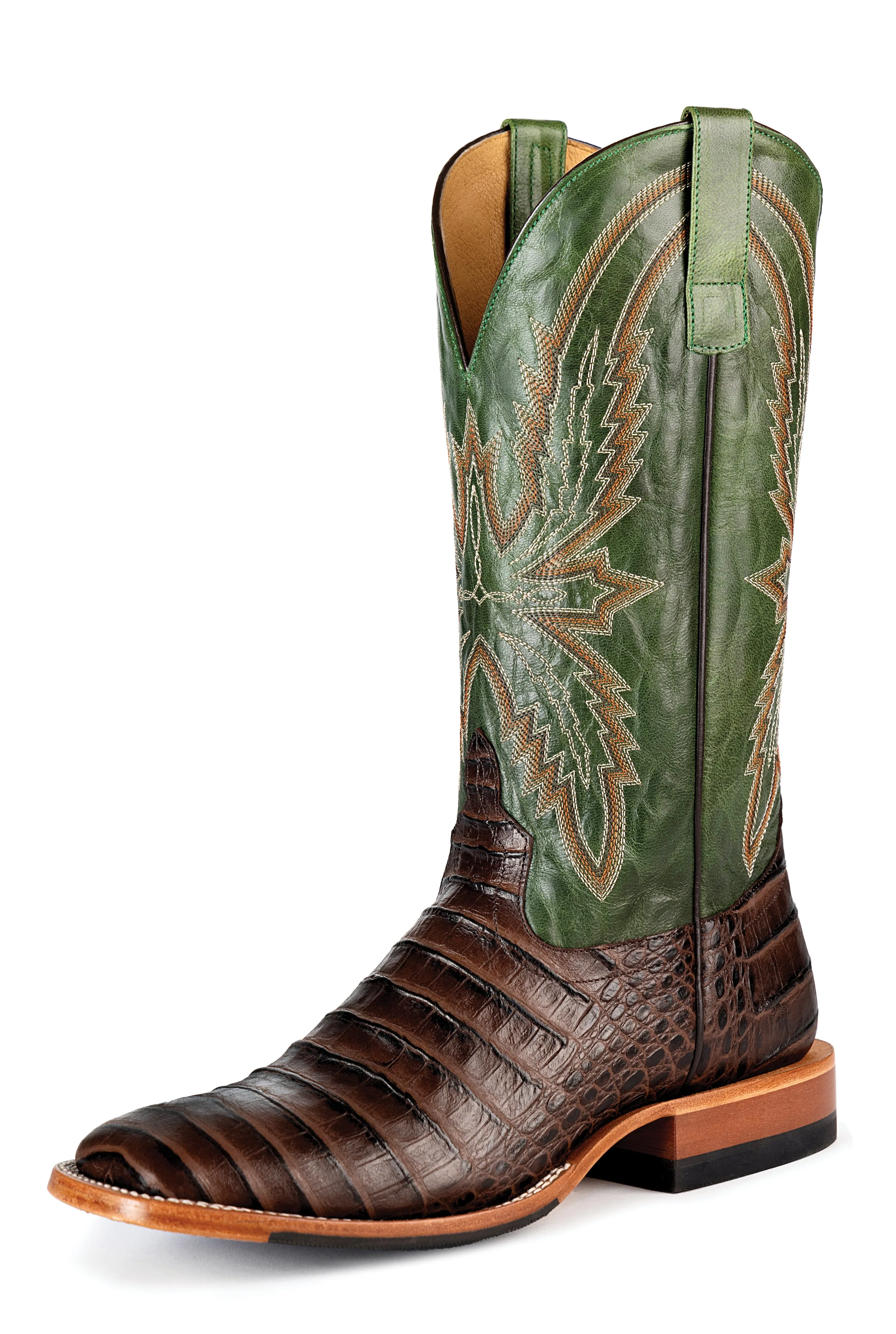 HORSE POWER CHOCOLATE CAIMAN PRINT BOOT Adventure Moto Boots