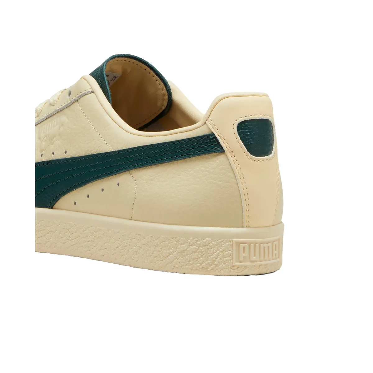 Puma Mens Clyde Payers Lane Athletic Shoes 398701-01 Creamy Vanilla/Dark Myrtle Kohls Running Shoes Asics