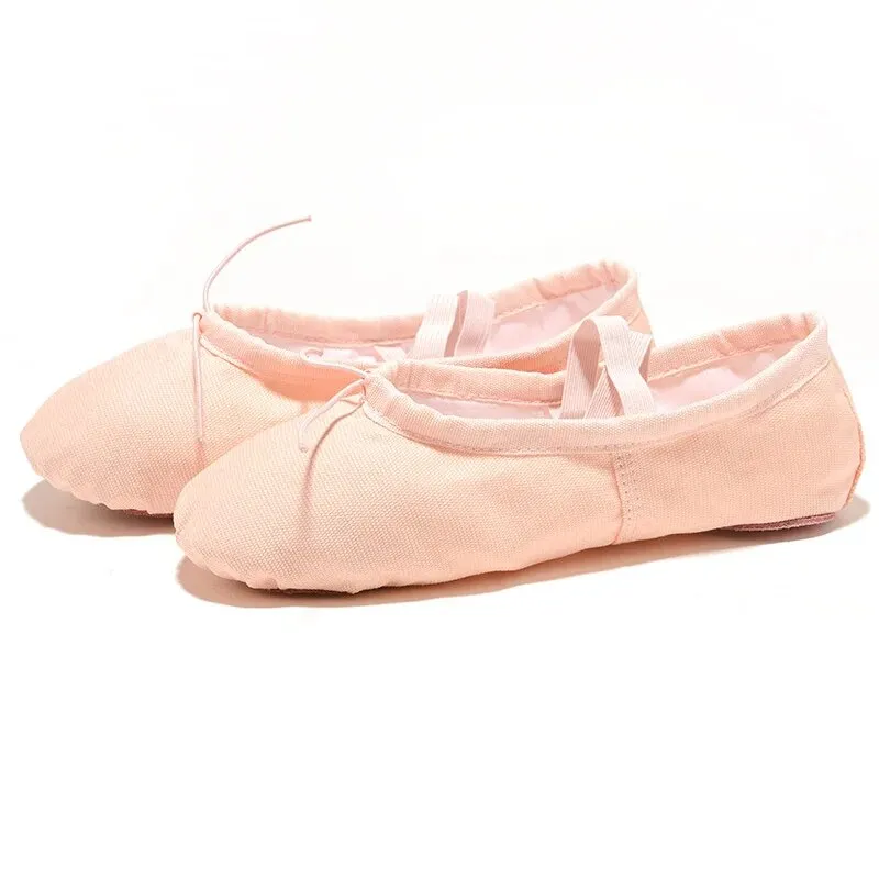 Flat Velvet Shoes USHINE Yoga Slippers Gym Teacher Yoga Ballet Dance Shoes For Girls Women Ballet Shoes Canvas Kids Children