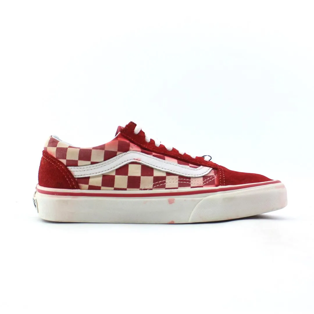 Simple Fashion Breathable Casual Shoes VANS OLD SKOOL  CHECKERBOARD