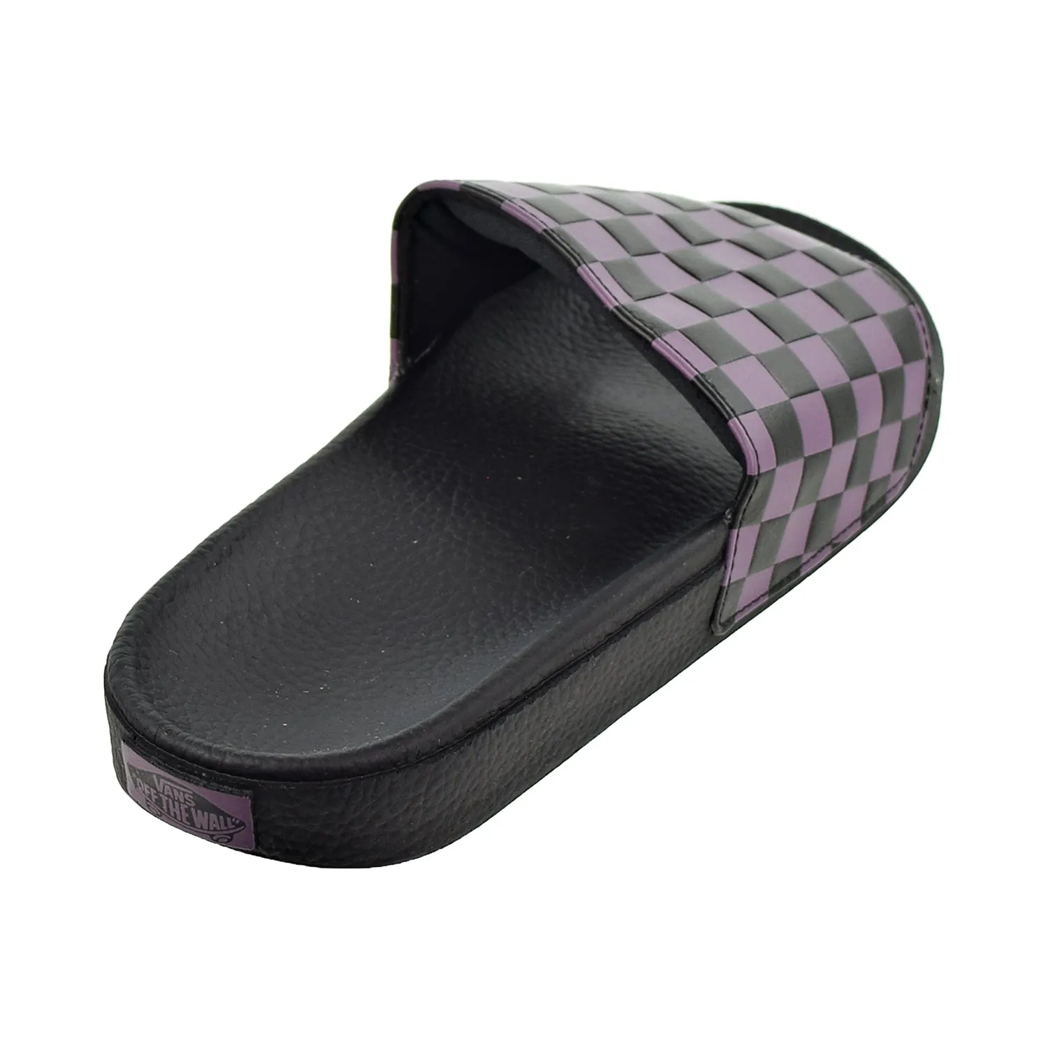 Orthopaedic Slippers Vans Slide-On Mens Slides Checkerboard/Blank Plum