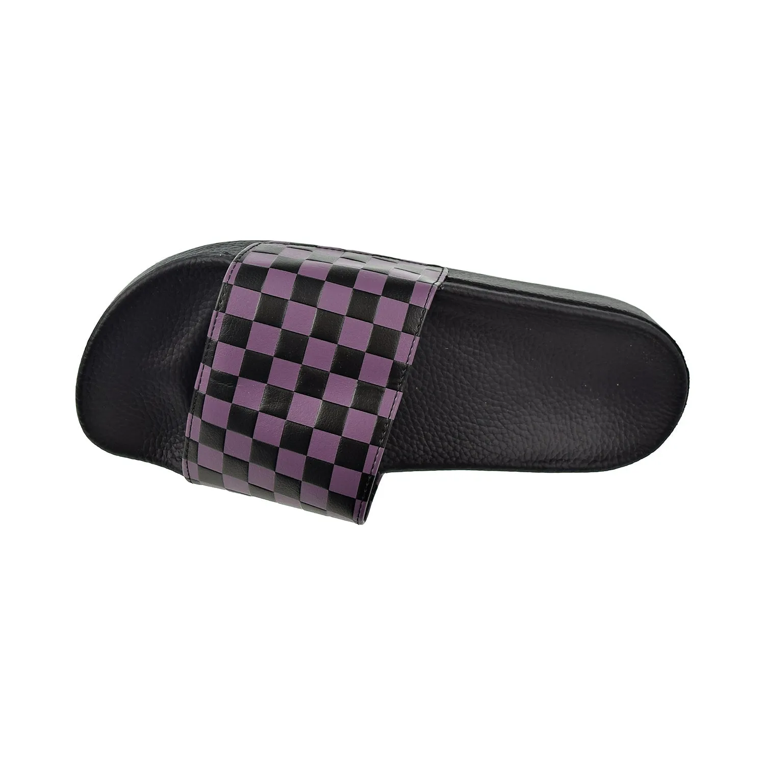 Vans Slide-On Mens Slides Checkerboard/Blank Plum Slippers Stink