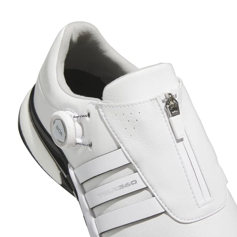 adidas Tour 360 24 BOA Boost Golf  Shoes - White/Black Adidas Forum Primeknit Winter Shoes