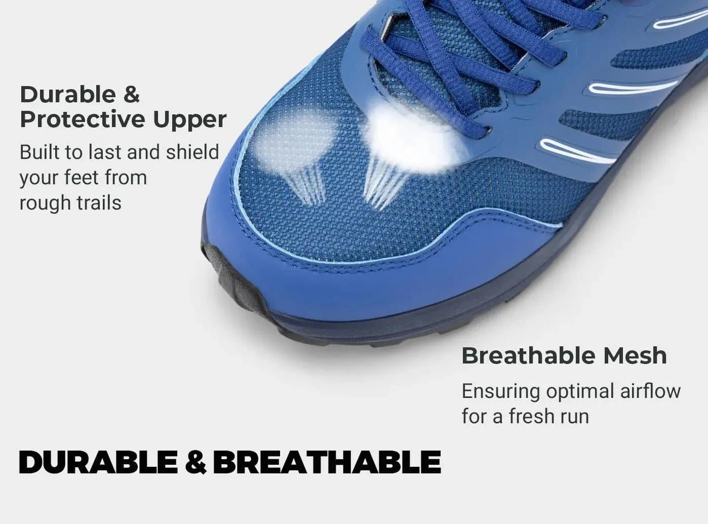 FitVille Men's AllTraction Trail Running Shoes V1 Wedding Outfits With Flat Shoes