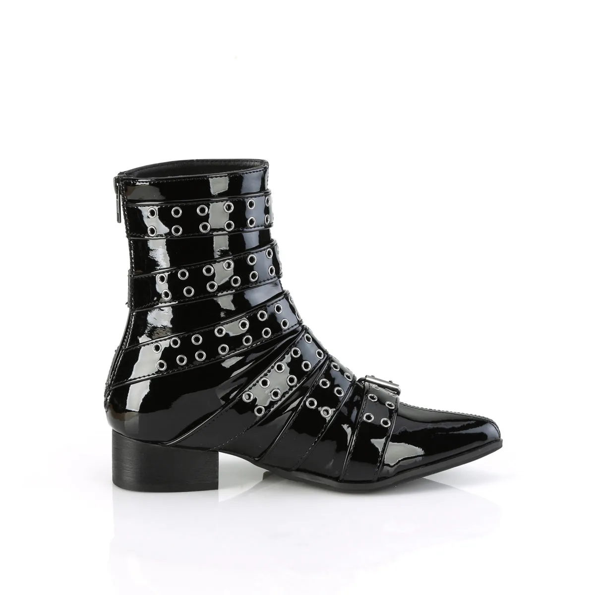 Warlock Boots (Unisex) Lace Up Boots Leather