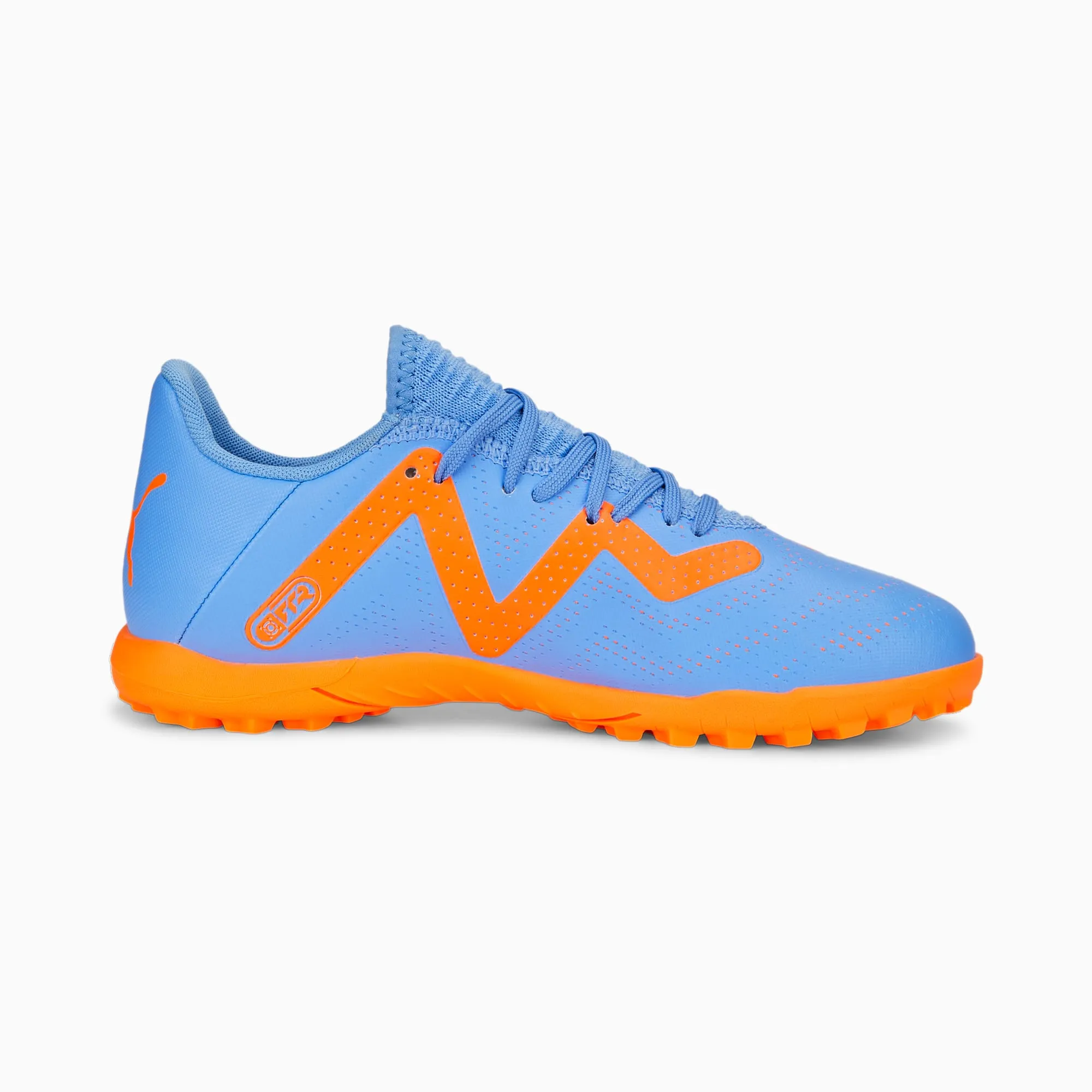Asics One Shoes Puma Future Play Turf Soccer Shoes 107202 01 BLUE GLIMMER-PUMA WHITE-ULTRA ORANGE