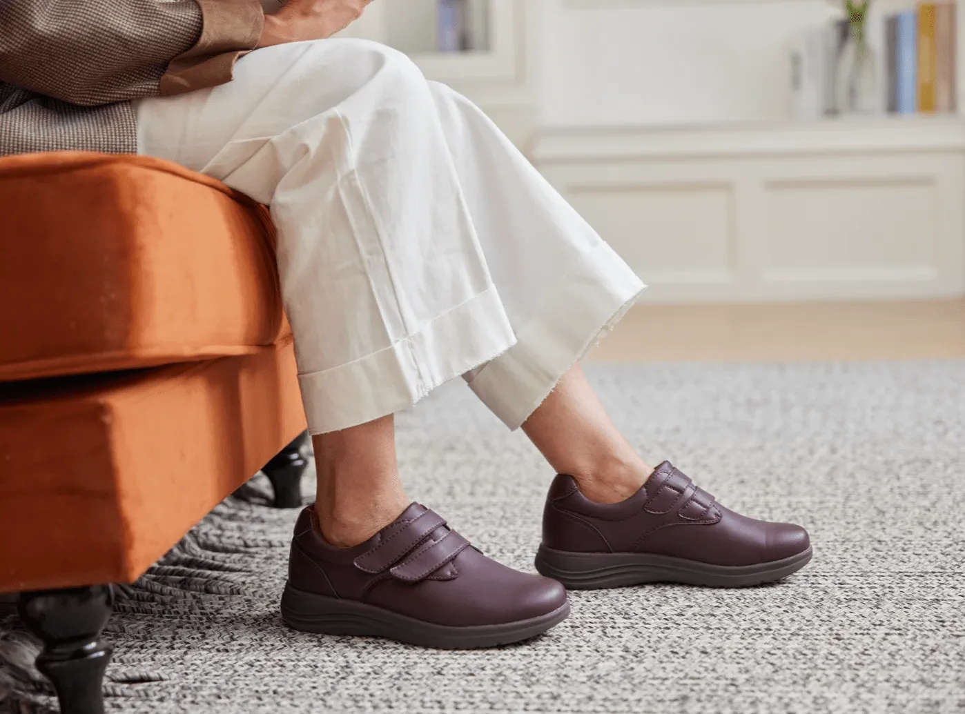 FitVille Women's BriskWalk Elite Dress Shoes V3 Waterproof Hiking Shoes Sale