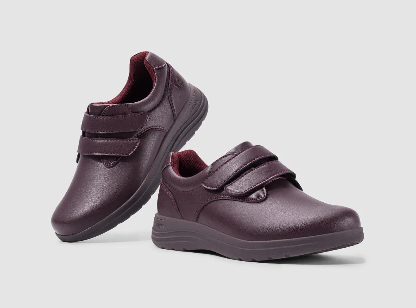 FitVille Women's BriskWalk Elite Dress Shoes V3 Lightweight Hiking Shoes Waterproof